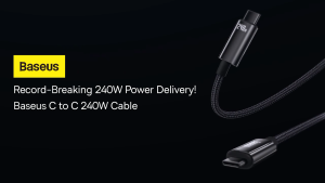 Baseus 240W PD 3.1 Fast Charging Cable for iPhone 15 16 17 Plus Pro Max Type-C To USB Type C Wire Cable 5A For Macbook iPad