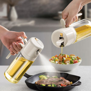 Maryya Food Grade Oil Bottle Kitchen Use Leak Proof Overflow Proof Spray Mist Oil Pouring Bottle Japanese Style Storage Jar