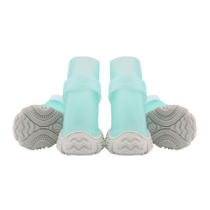 4pcs Dog Shoes Adjustable Anti Slip Puppy Boots Lightweight Waterproof Paw Protectors For Small Medium Dogs Walking