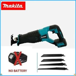 Makita | Makita Brushless 18V Reciprocating Saw Cordless Cutter With 4 Blades For DIY Wood Framing Metal Pipe Repair Projects
