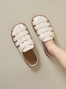 Josiny | Vintage Check Breathable Stylish and Versatile Slippers