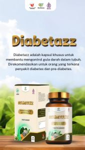[MURAH = COD + GRATIS JAHE] Diabetazz Kapsul Gula darah