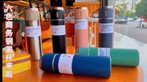 SG【READY STOCK】500ml Bullet Double-layer Stainless Steel Vacuum Thermos Cup Coffee Tumbler Business Travel Mug Water Bottle teachers day gift set