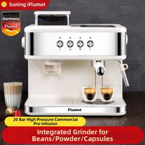 Fully Automatic with Grinder Home Espresso Coffee Machine