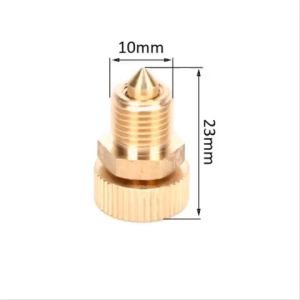 1 van xả khí áp suất ren 10mm bằng đồng thau cho bơm tay cao áp ốc vít vặn xả áp
