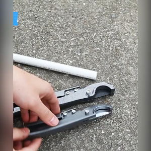 กรรไกรตัดท่อ PVC แบบ Hot Melt Pipe กรรไกรตัดท่อน้ำพลาสติกแบบมืออาชีพ