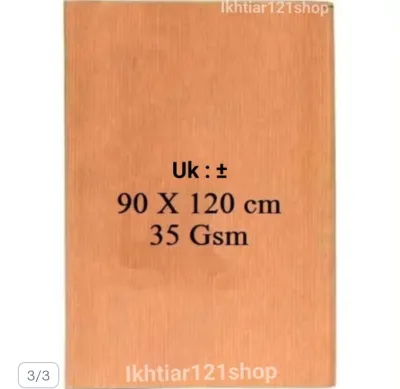 kertas kopi kertas sampul coklat 90cmx120cm segulung isi 10 lembar