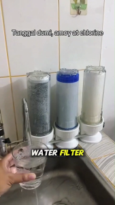 GAA Alkaline Water Filter 3 Stages Home Water Purification Replacement Filter Water Refilling Station