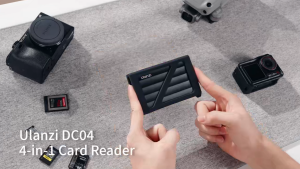 Ulanzi DC04 4 in 1 CFExpress A B Micro SD TF Memory Card Reader USB Type-C for Camera Smartphone Laptop Computer