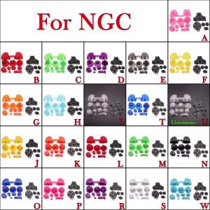 Bộ Nút Điều Khiển GameCube XOXNXEX - Bộ Sưu Tập Nút NGC Đầy Màu Sắc Với Phụ Kiện Nút Nhấn Bằng Cao Su Dẫn Điện