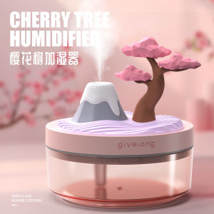Portable Mini Ultrasonic Aromatherapy Humidifier Quiet Design for Office Home Bedroom Dormitory Student Gift Womens Style