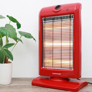Đèn Sưởi 3 Bóng Halogen Sunhouse SHD7016 1200W có xoay tốc năng  Máy Sưởi Điện Đèn Thạch Anh Không Gây Khô Da Và Khó Thở - Bảo Hành 12 Tháng - Máy sưởi sunhouse đèn sưởi ấm 3 bóng đèn sưởi ấm phòng ngủ đèn sưởi cho bé