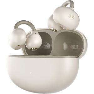 iKF AirClip Bluetooth Ear Clip Wireless Earphones Air Conduction Non-In-Ear Shockproof IPX5 Long Battery Life 10M Range