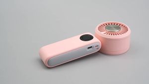 Quạt cầm tay không dây sạc USB 5 cấp độ làm mát bằng đá tốc độ cao đa chức năng quạt làm mátgập lại cho ngoài trời và bàn làm việc
