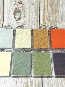 Handwritten Calligraphy Keychain DIY Greeting Student Practice Gift for Family Acrylic Material Creative Gift Festival Supplies