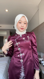 ALISHA ROK SONGKET One Set Baju Kurung Melayu Modern Premium Termurah Baju Setelan Kondangan Outfit Kebaya Pesta Wanita Remaja
