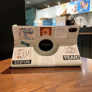 Free Stiker! Flip Case Leather Samsung Tab & 360° Rotatable Stand