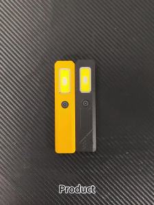 LED Keychain Flashlight Rechargeable 550LM Portable Mini Torch Pocket Lantern Flood Work Light With Magnet For Emergency