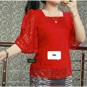 ATASAN BRUKAT KEBAYA LENGAN KEMBANG TERBARU/TERLARIS KEKINIAN