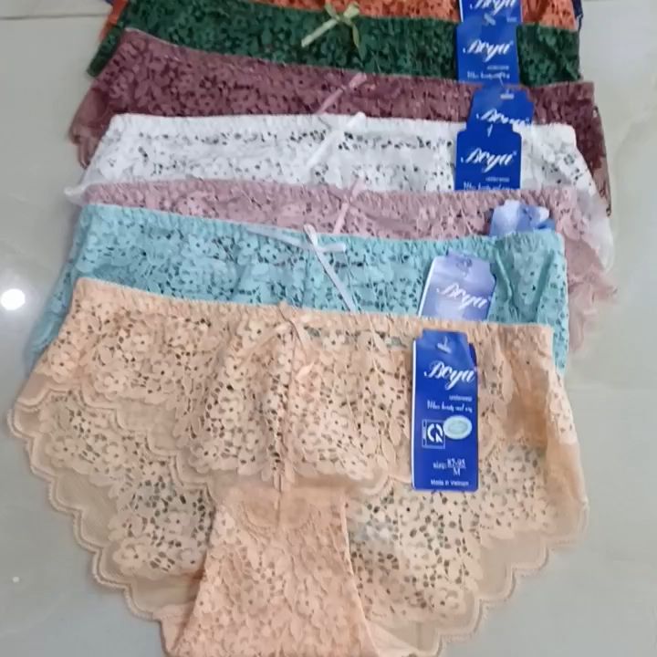 3 Quần Lót Ren Boya Chính Hãng 30Kg Đến 60kg Mềm Mịn Mát MarketOnline ...