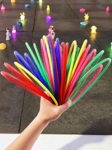 QU RAN | Plastic Solid Children Ring Toss Game Toy