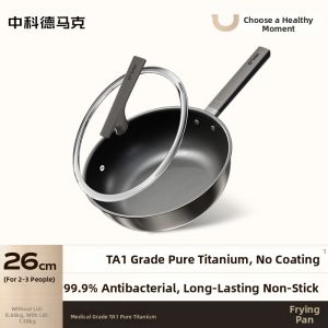 DUMIK | Pure Titanium Coating-Free Non-stick Frying Pan