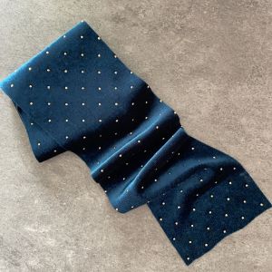 Korean Imported Solid Color Silk Scarf Velvet Ribbon for DIY Handmade Jewelry Butterfly Knot Bag Clip Hairband Weaving Strip