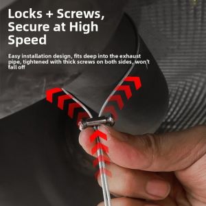 MONLEYTA | New 2024 Car Static Electricity Dissipation Strap Wear Resistant Hanging Exhaust Pipe Grounding Bar For Small Cars Static Eliminator