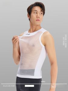 Áo lót ba lỗ nam EVR chất polyester thấm hút khi đi xe đạp