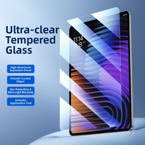 YUANSEPAI | Blue Light Filtering Explosion-proof Glass Screen Protector for Various Tablets
