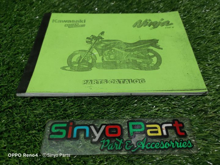 Buku part katalog Ninja 150 SS (Fotocopy)