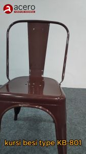 Acero Furniture - Kursi Besi Cafe Sandaran KB801 Kursi Kafe Kursi Outdoor Indoor