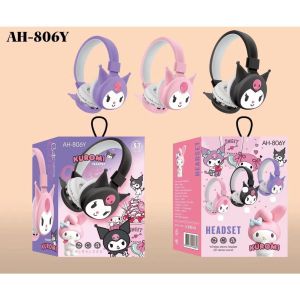 Sanrio New Kulomi Bluetooth Headphone Wireless Headsets Anime Cartoon Stereo Headset Earphone Fashion Hottie Y2k Gifts