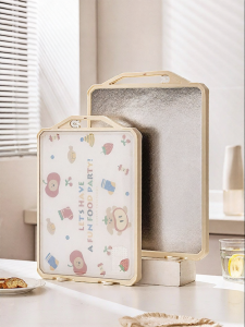 MODERN SWEETHOME | Antibacterial and Mold-Proof Kitchen Plastic and Titanium Cutting Board