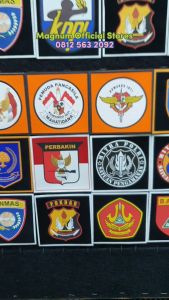 Patch SECURITY SEKURITI Kamuflase dan Warna Emblem Prepet Perekat Velkro Tactical Army Terbaru