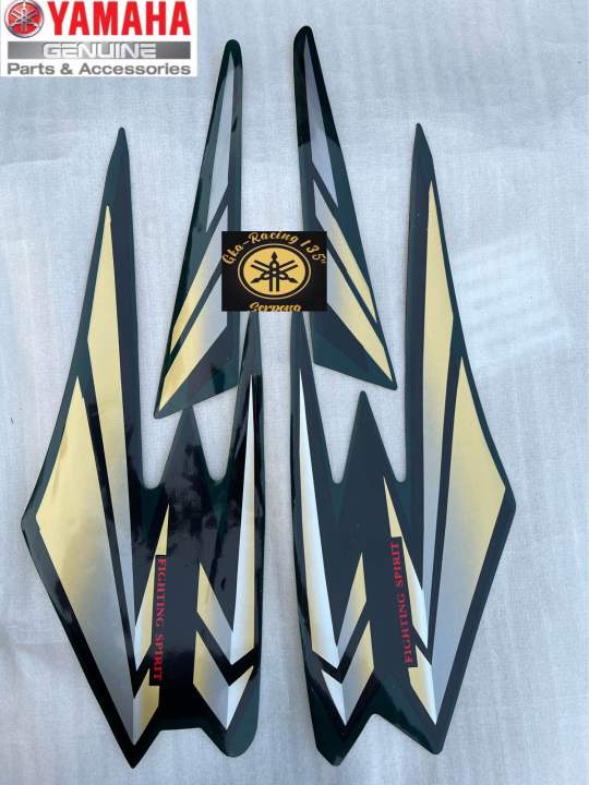 Striping stiker kis body rx king 2002 hijau botol Lazada Indonesia