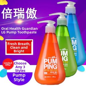 Bamboo Salt | Kem Đánh Răng Làm Trắng Hơi Thở Thơm Mát Cho Người Lớn Dạng Chai Bơm