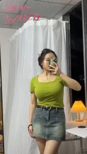 Crop top wanita polos 1260 | atasan crop top