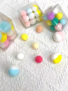 Lẻ 1 Quả Bóng Đồ Chơi Bằng Bông Nhiều Màu Cho Mèo Vờn Vắt Cào Móng - iPet Shop