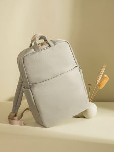 Simplicity Design Backpacks with Notebook Cabin Womens Travel Bags for 15.3 to 16 Inches Laptop Solid Color Bookbags 15.6" Large