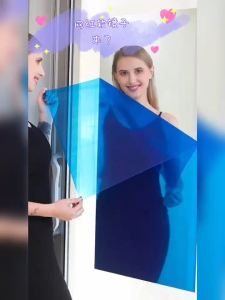 SG stock/24-hour shippingacrylic mirror wall mirror soft mirrorfull mirror dressing mirror full body mirror bathroom mirror wall mirror bathroom mirror sticker azimirror wall sticker self adhesive mirror fast delivery A-0016 3363651720