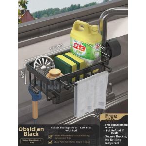 HUIJINGYUN | Multifunctional Kitchen Faucet Storage Rack