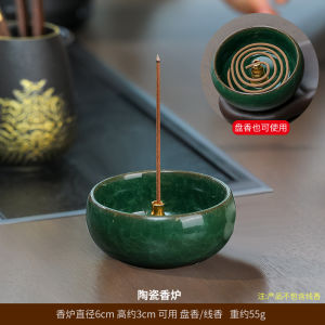 Buddha Zen Little Monk Creative Healing Decompression Decoration Living Room Bedroom Study Chinese Incense Burner Tea Table Decoration