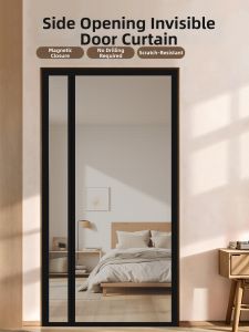 Magnetic Mosquito Net Curtain Full Strip Easy Installation