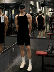 Black Nylon Quick Dry Shorts Mens Summer Thin American Basketball Running Sports Pants Casual Fitness Quater Length Trousers