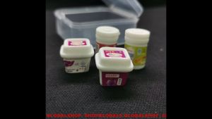 Bộ 5 món charm mini chai nước và đồ ăn mini trang  trí