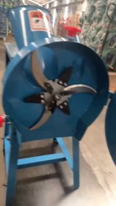 Thickened Blue 6 Knives Electric Grass Cutter & Farming Small Household Shredder