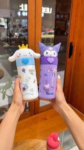Sanrio ยกดื่ม 350ml กระติกน้ำสุญญากาศ น้ำเก็บร้อนเย็น ราคาพร้อมส่ง!
