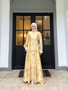 DYN - Soire Dress "Summer Rose Series" DYN CLOTHINGLINE Gamis Silk Premium