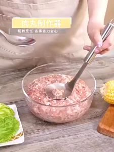 Sendok Cetakan Bakso Stainless Anti Karat Pembuat Adonan Baso Praktis Spoon Food Grade Praktis